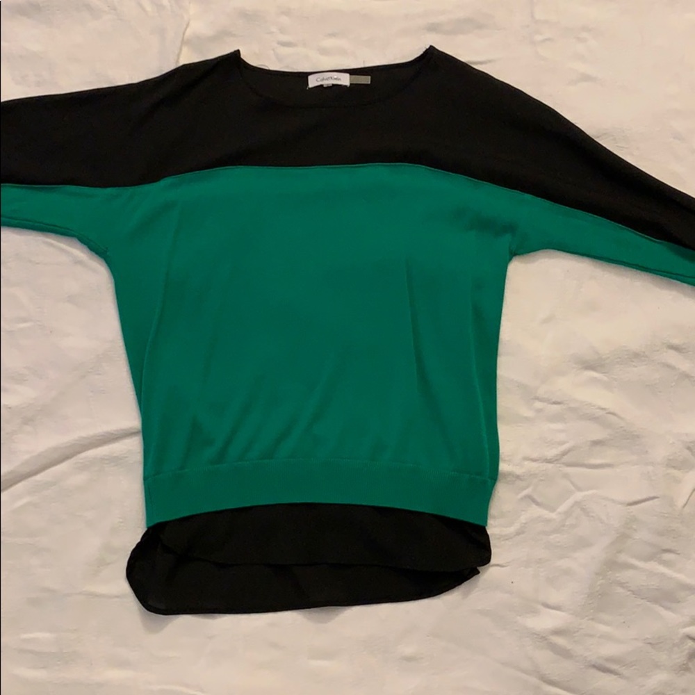 CALVIN KLEIN - mesh half top.